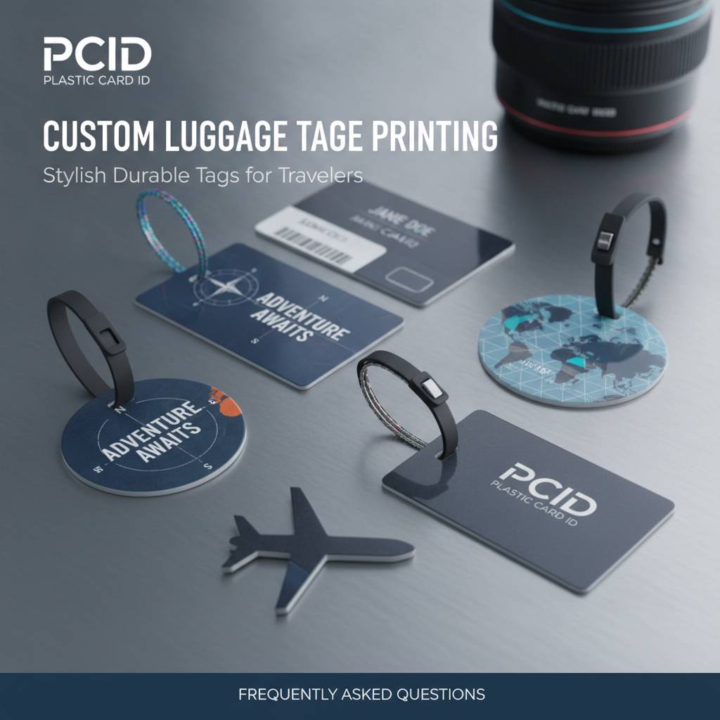 Frequently Asked Questions About Custom Luggage Tag Printing