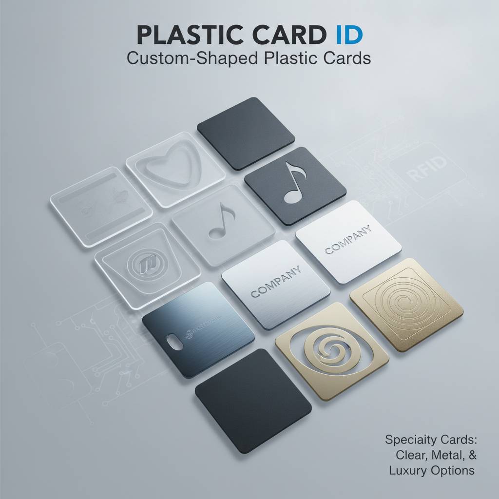 Specialty Cards: Clear Plastic, Metal, and Luxury Options
