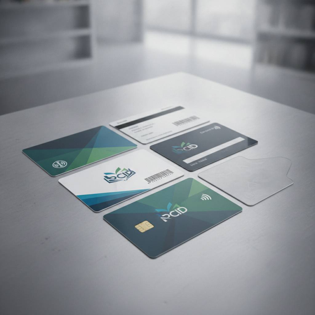 Types of Plastic Library Cards We Offer