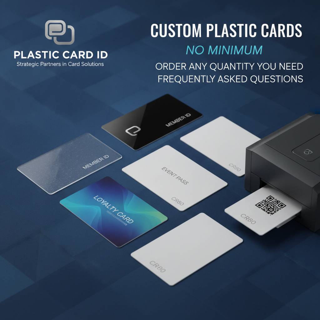Frequently Asked Questions About Custom Plastic Cards No Minimum