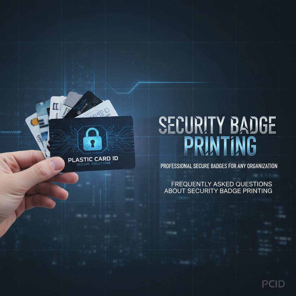 Frequently Asked Questions About Security Badge Printing